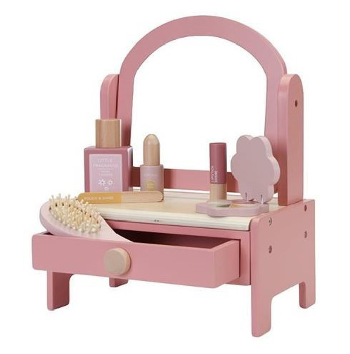 Immagine di Gioco in legno Vanity Table, rosa