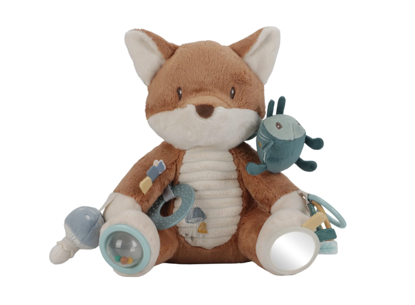 Immagine di Peluche attività , marrone/celeste