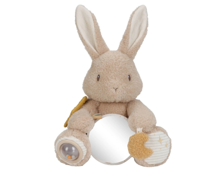 Immagine di Peluche attività Baby Bunny, beige