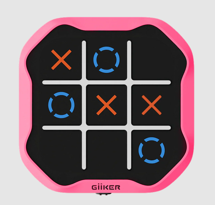 Immagine di Gioco elettronico Tic-Tac-Toe, fucsia/nero